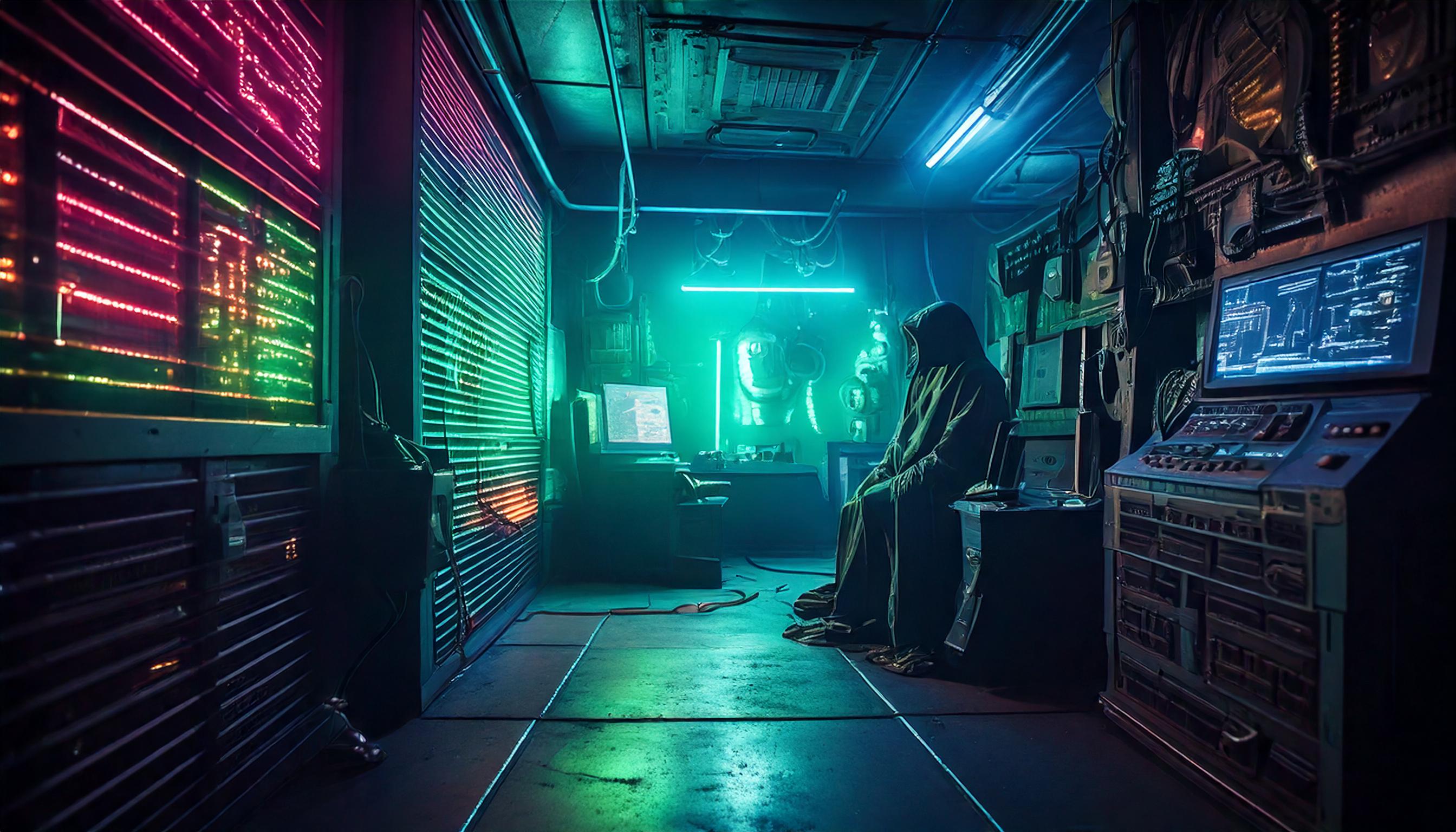 Bunker retro futuriste