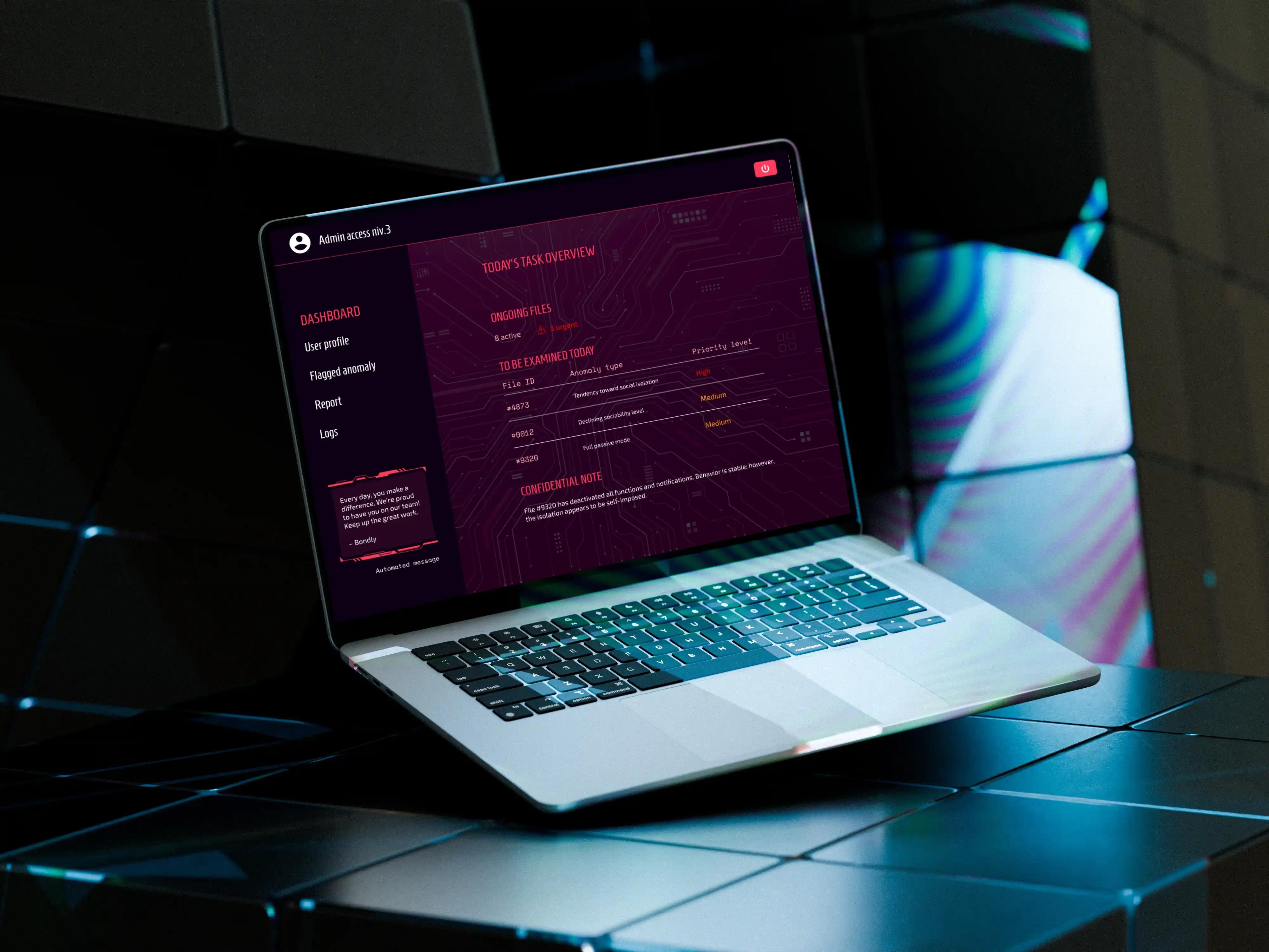 mockup of a website called Dataplay